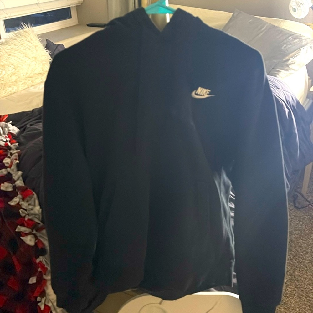 Black Nike hoodie size medium